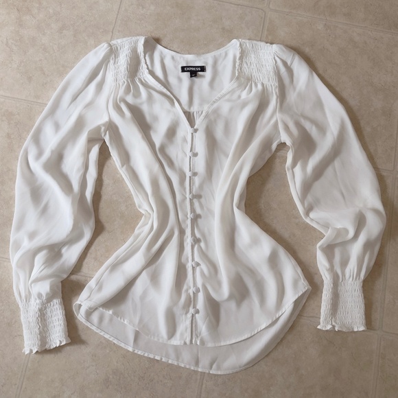 Express Button Blouse - Picture 1 of 1